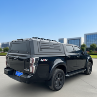 Ağır Hizmet Tipi Pikap Kabini Yüksek Tonneau Örtüsü, 4x4 Ford Ram Toyota için 3 Panelli Katlanır Sert Tavan Kapağı, Fabrikadan Doğrudan