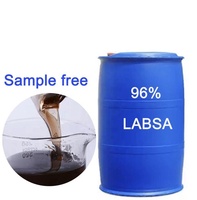 Fourniture d'usine Labsa 96% Labsa 27176-87-0 Acide sulfonique alkylbenzène linéaire 96% pour shampooing chimique quotidien