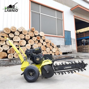 Trancheuse LAWNIO CE EPA EuroV approuvée, puissance robuste pour les opérations de creusement de fossés commerciales et intensives - Product Image 4