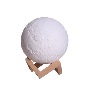 WELLNESS Forma Lunar <span class=keywords><strong>LED</strong></span> Luz de noche 880ml Humidificador de aromaterapia Aceites esenciales eléctricos Ambientador Difusor de aroma Regalos - Product Image 2