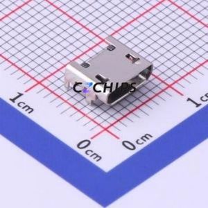 MU-105-ACW USB Connector SMD Connector ( Connector Type: Micro-B )( Protocol Standard: USB 2.0 )( Gender: Female ) - Product Image 1