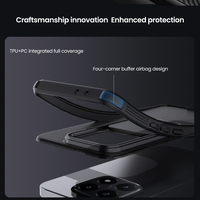Nillkin CamShield Pro TPU + PC étui de protection pour objectif coulissant pour Xiaomi 15T Pro, coque mobile antichoc