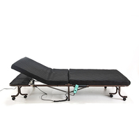 Lit pliant avec matelas Canapés-lits pliables portables pour adultes avec matelas luxueux en mousse à mémoire de forme et cadre super robuste