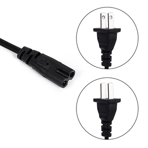 EE. UU. <span class=keywords><strong>Cable</strong></span> <span class=keywords><strong>de</strong></span> alimentación <span class=keywords><strong>de</strong></span> 2 pines PS3 EE. UU. <span class=keywords><strong>Cable</strong></span> <span class=keywords><strong>de</strong></span> alimentación <span class=keywords><strong>ps4</strong></span> IEC C7 <span class=keywords><strong>Cable</strong></span> EE. UU. Figura 8 <span class=keywords><strong>Cable</strong></span> <span class=keywords><strong>de</strong></span> alimentación para cámara - Product Image 2