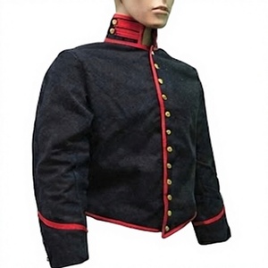 Chaqueta de Servicio Montado de EE. UU. de Alta Calidad para Reenactaciones Civiles, Bordada a Mano, para Hombre - Product Image 2