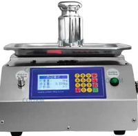 Petite Machine de Remplissage Pondéral Automatique pour Miel, Eau Minérale, Eau de Désinfection, Liqueur, Huile Comestible et Liquides Visqueux