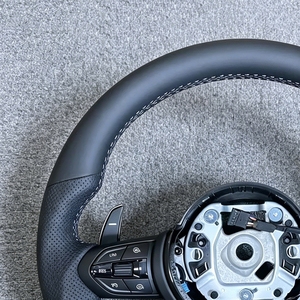 Volante <span class=keywords><strong>de</strong></span> Cuero para Auto BMW F30 F10 F15 F16 F34 F36 F20 F22 F25 F32 M3 M5 E60 E70 E90 M Sports, Disponible en Stock - Product Image 5