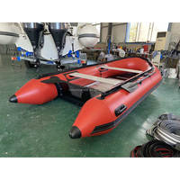 Hochwertige 4,2m 4,7m 5,3m Aufblasbare Rettungsboote (IRBs) Gummi-PVC-Boote mit Außenbordmotor für den Einsatz im Surf-Rettungseinsatz
