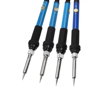 <span class=keywords><strong>Fer</strong></span> à <span class=keywords><strong>Souder</strong></span> Électrique à Température Réglable 220V 110V 60W EU US Station de Soudage et Rework Pointe Chauffante Outil de Réparation - Product Image 1