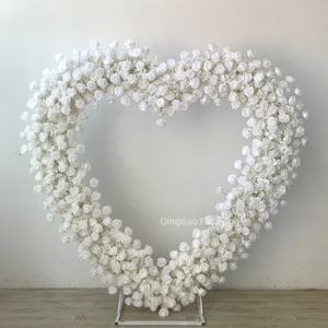 Composizione Floreale Artificiale Personalizzata a Forma <span class=keywords><strong>di</strong></span> Arco con Rose <span class=keywords><strong>di</strong></span> Seta Fatte a Mano per Matrimoni, Capodanno, Eventi e Decorazioni <span class=keywords><strong>di</strong></span> Sfondo per Feste - Product Image 3