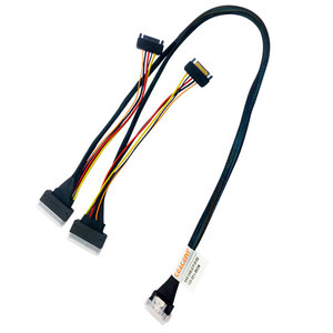 Cable SFF8654 8i a SFF8639 NVMe U.2 de 80 cm con conexión SAS para transferencia de datos de computadora - Product Image 4