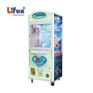 Máquina <span class=keywords><strong>de</strong></span> Juegos <span class=keywords><strong>de</strong></span> Grú<span class=keywords><strong>a</strong></span> con Monedas LIFUN, Juguete <span class=keywords><strong>de</strong></span> Peluche con Pegatinas <span class=keywords><strong>de</strong></span> Estrella <span class=keywords><strong>de</strong></span> la Suerte, Máquina Expendedora <span class=keywords><strong>de</strong></span> Premios Comercial - Product Image 1