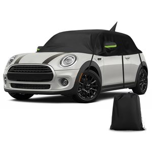 Funda Protectora para Techo de Auto, Resistente al Viento, Polvo y Rayos UV, Cubre tu Parabrisas y Techo, Funda Oxford para la Mitad del Auto - Product Image 1