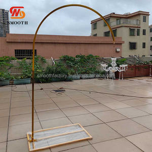 SMOOTH 10ft Adjustable Height Chandelier Stand <b>Gold</b> Hanging <b>Candelabra</b> Backdrop Stand for Wedding Decoration - Product Image 3