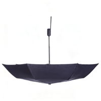 Parapluie japonais compact avec ouverture automatique et manche en bois