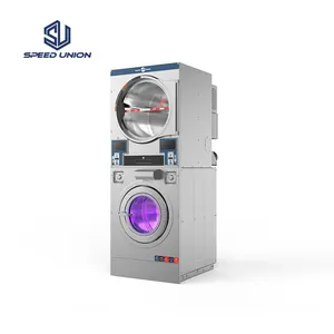 <span class=keywords><strong>Lavadora</strong></span> <span class=keywords><strong>secadora</strong></span> de doble pila Industrial grande comercial - Product Image 1