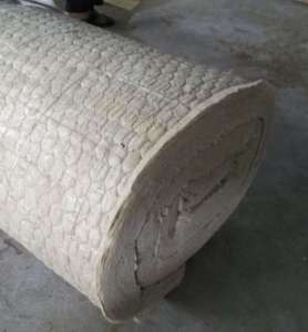 Matelas <span class=keywords><strong>isolant</strong></span> en laine minérale de roche de Chine 80 kg/m³ avec treillis métallique, matériaux d'isolation thermique en laine minérale - Product Image 4