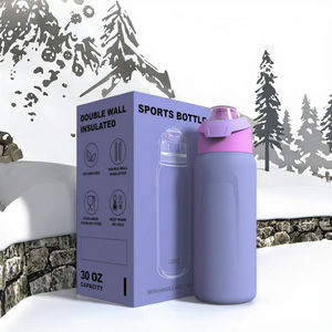 双层真空运动水瓶 - 40盎司 24小时保温 不含BPA 不锈钢水杯 可定制颜色/徽标 - Product Image 5