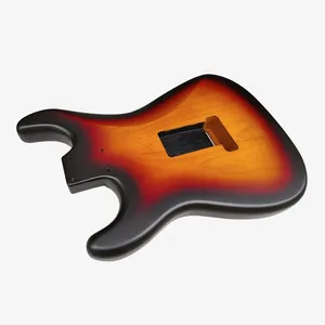 <span class=keywords><strong>Corps</strong></span> <span class=keywords><strong>de</strong></span> guitare ST <span class=keywords><strong>de</strong></span> haute qualité en aulne, configuration H-S-H, couleur Matt Sunset, pièce <span class=keywords><strong>de</strong></span> rechange pour style <span class=keywords><strong>Stratocaster</strong></span> - Product Image 4