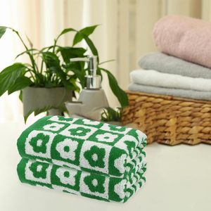 Serviette de sport jacquard en coton 100% teint en fil de haute qualité, logo personnalisé, tissu éponge absorbant, doux et respirant, couleur personnalisée, serviette de golf - Product Image 6