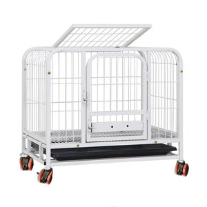 One Piece Wire <strong>Dog</strong> <strong>Crate</strong> Travel <strong>Crates</strong> for <strong>Large</strong> <strong>Dogs</strong> Suppliers With Wheel Modern <strong>Dog</strong> <strong>Crate</strong> - Product Image 1