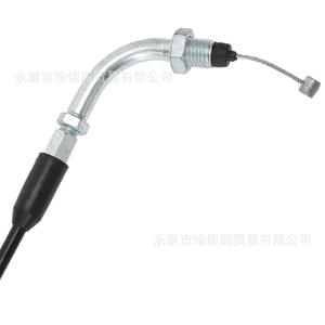 Cable de acelerador para motocicleta Zhen Nirui, 120cm, acero negro, para motor de 49, 60 y 80cc, pieza de repuesto para reparación - Product Image 2