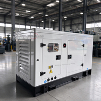 Groupe électrogène diesel insonorisé Ricardo série 20KW 30KW 40KW, puissance de pointe, 50Hz/60Hz, 4 cylindres, prix usine