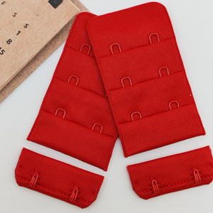 Prix d'usine Luxe Sangle élastique Fermeture dorsale pour soutien-gorge Boucle métallique Accessoires de soutien-gorge Crochets et œillets Bande d'extension de soutien-gorge - Product Image 5