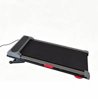 Tapis de course compact sous le bureau avec inclinaison, silencieux, pour la marche à domicile et la remise en forme au bureau