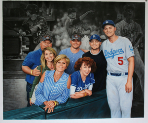 Tranh Sơn Dầu Chân Dung Trang Trí Tường Nghệ Thuật Làm Bằng Tay Tùy Chỉnh Lớn Kèm Khung - Product Image 5