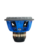 Subwoofer de compétition pour voiture sous siège, 15 pouces, 12 pouces, 4500W, fil d'aluminium plat 8 couches de qualité N40H, 28Hz, bobine vocale de 4 pouces, néodyme, 99dB