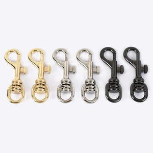 130 Pz Moschettone Portachiavi Con Anelli Portachiavi, Gancio Girevole Portachiavio Con Chiusura A Chiave Rotante Per Artigianato Fai Da Te(65 Gancio - Foto 8