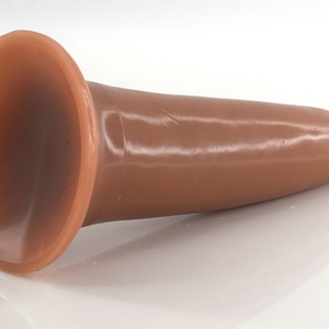 FAAK Body Safe Pleasure Toys Skin Dual Layered Penis Soft Silicone <b>Dildos</b> for Adult Sex - Product Image 3
