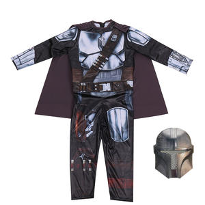 Costume de jeu de rôle pour enfants Galaxy Bounty Hunter <span class=keywords><strong>Mandalorian</strong></span> Halloween Festival Party Performance Dress-up - Product Image 6