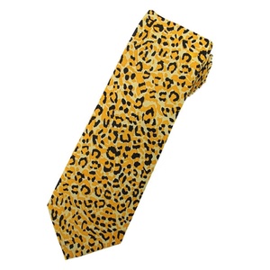 XINLI Animal textura patrón corbatas de hombre 100% pura seda de alta calidad lazos al por mayor de diseño personalizado de <span class=keywords><strong>leop</strong></span> - Product Image 3