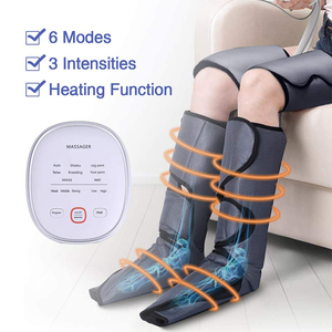 Masajeador de Piernas Portátil con Vibración y Compresión de Aire, Botas de Masaje para Pantorrillas con Calor ST-501B, el Mejor Masajeador de Piernas - Product Image 5