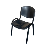 Chaise de bureau en plastique PP, salle de formation, table d'étude pour étudiants, chaises de tutorat pour les écoles, les collèges, les étudiants