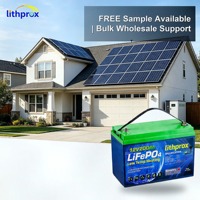 Batterie LiFePO4 à décharge profonde 12,8V 200AH Grade A pour stockage domestique, BMS intelligent, RS485, borne M8, 6000+ cycles, CE RoHS IP67, OEM ODM