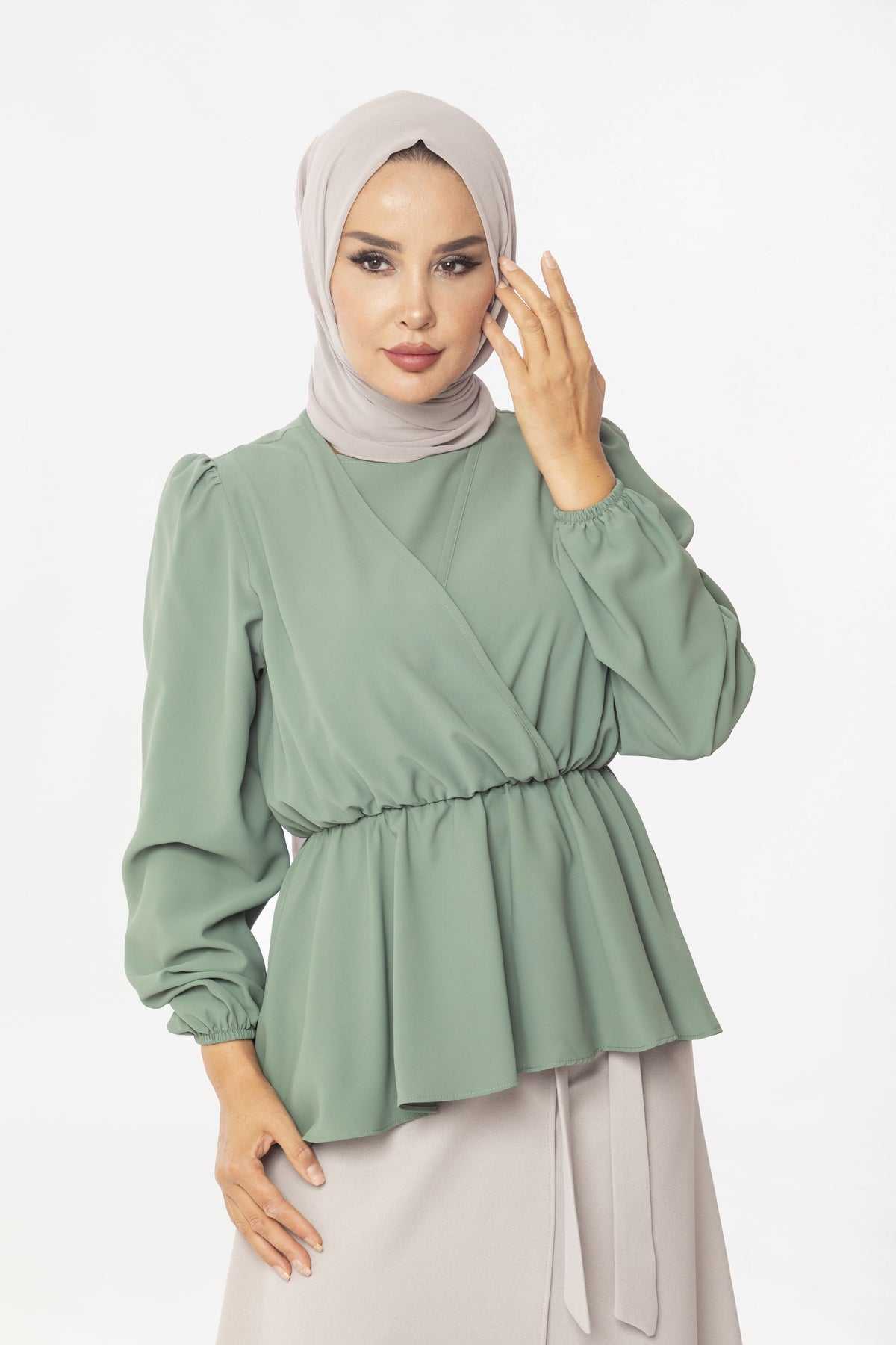 สีเขียว