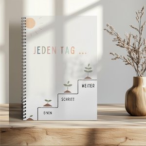 Quaderno a Spirale A5 Personalizzato, Diario per la Salute Mentale, Monitoraggio Emotivo, Consapevolezza di Sé, Gestione della Salute, Apprezzamento Personale - Product Image 3