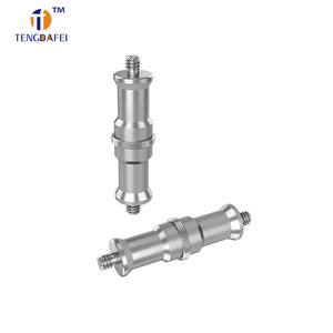 Adaptador de tornillo de aleación de aluminio TENGDAFEI de 1/4 a 3/8 para trípodes de luces de fotografía y soportes de flash - Product Image 2