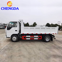 Camions bennes légers Isuzu 4x2 de 8 et 10 tonnes, neufs 2024, à vendre