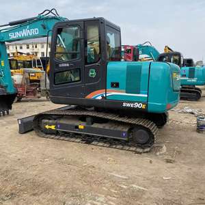 Excavatrice sur chenilles Sunward SWE90e d'occasion à prix avantageux, 9 tonnes, parfaitement fonctionnelle, d'occasion - Product Image 3