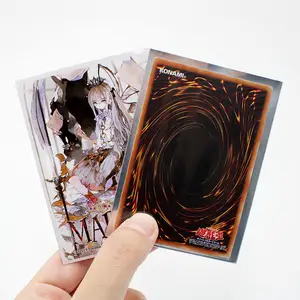 Printed Trading Art Card Sleeves Custom Yu Gi Oh MTG TCG Anime Yugioh Deck Protector Cards Sleeves