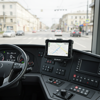 Tableta Robusta 3Rtablet de 7 Pulgadas para Vehículos, Android 13, Monitoreo Multicámara, CAN Bus, Telemática, Rastreo GPS para Seguridad en la Conducción