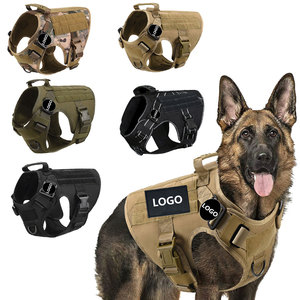 Harnais en nylon pour animaux de compagnie OEM gilet pour chiens manteau de refroidissement rétractable poitrine d'entraînement pour animaux de compagnie harnais tactique pour chiens - Product Image 1
