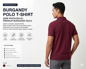 Camiseta Polo de Hombre 100% Algodón, Manga Corta, Tejido Piqué, Color Sólido, Transpirable, Estilo Casual Elegante - Product Image 4