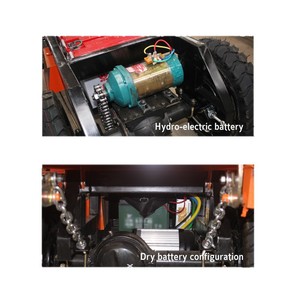 รถสามล้อบรรทุกไฟฟ้า 48V 1000W+ กระบะไฮดรอลิกแบบเปิด สำหรับขนส่งงานก่อสร้าง - Product Image 5