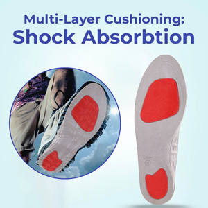 Solette Comfort con Terapia Magnetica per Sport e Tempo Libero, Promuovono la Circolazione Sanguigna, Assorbimento degli Urti, Supporto dell'Arco Plantare, Traspiranti - Product Image 6