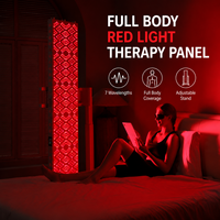 Appareil de luminothérapie rouge mural pour tout le corps, 630-1060 nm, panneau PBM à haute irradiation, pour clinique et salle de thérapie